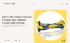 T2 model LJX balance car, twist car, commuter car Application Scenario